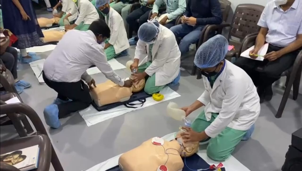 BLS and ACLS training by American Heart Association